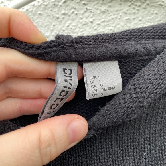Distressed cropped Hoodie Sweater H&M divided L - Picture 3 of 9